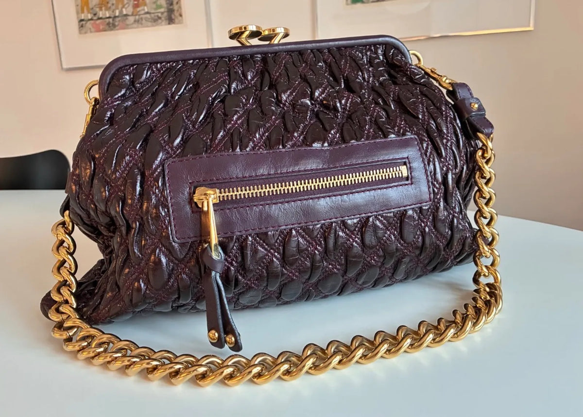 Marc Jacobs Mina Stam-skinnhandväska