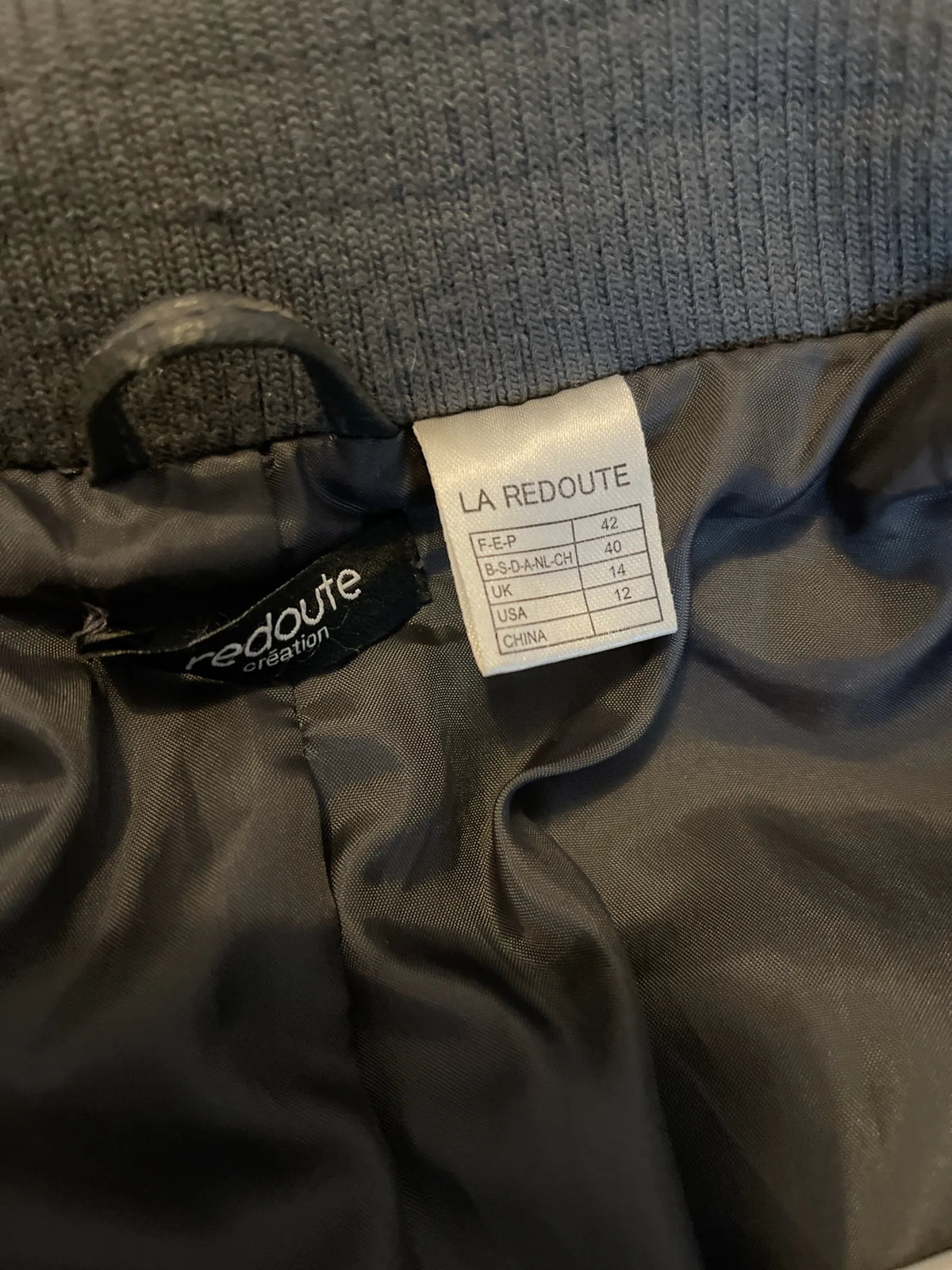 La Redoute-skinnjacka