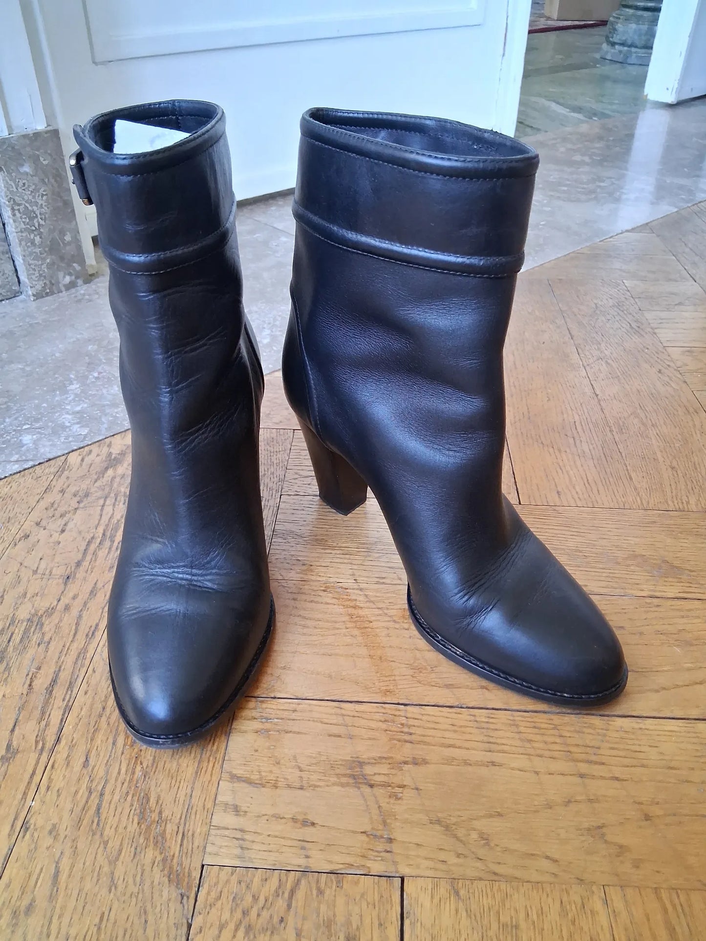 Ralph Lauren-skinnboots