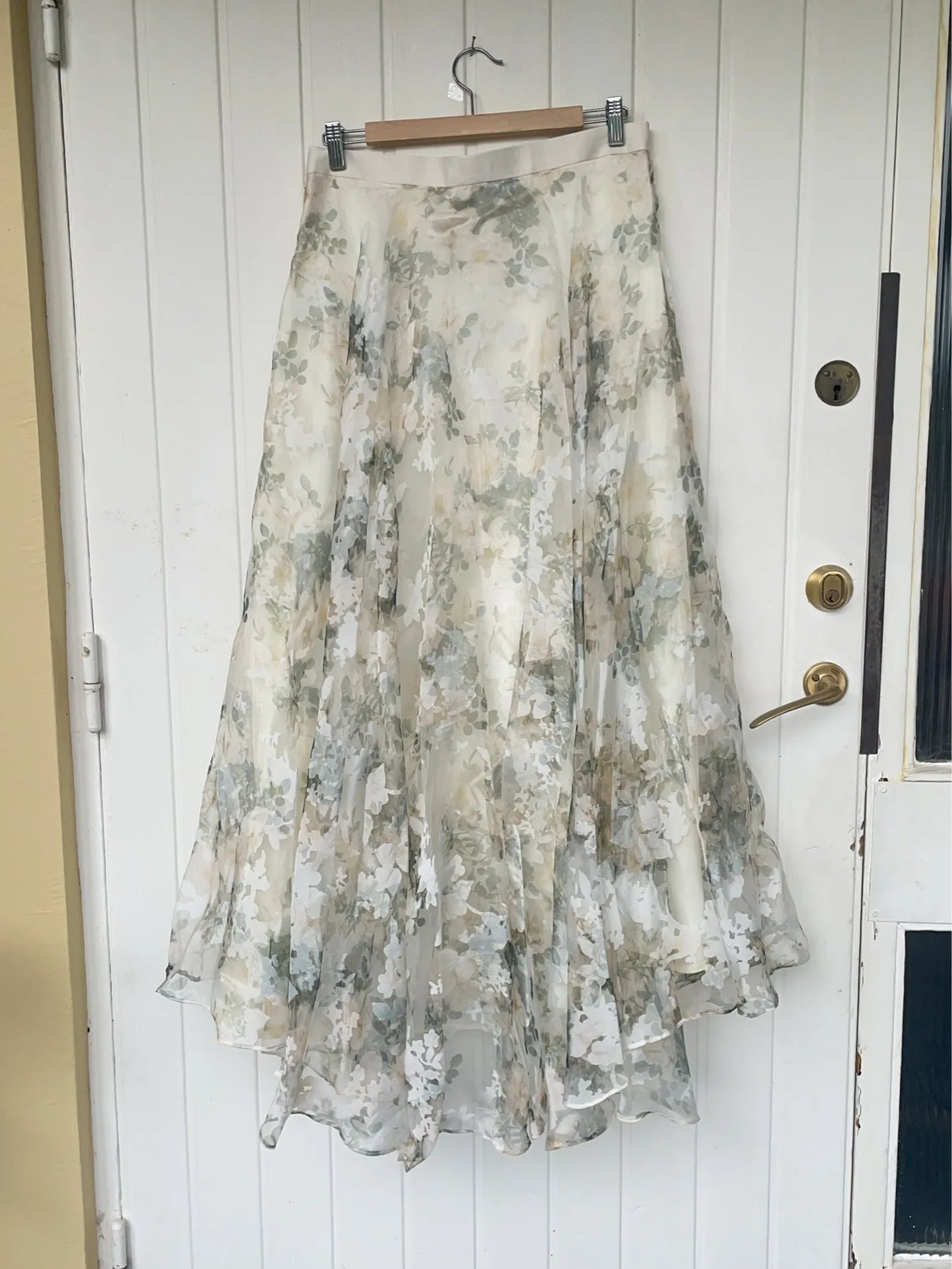Ida Sjöstedt Gardenia Green Floral-kjol NWT