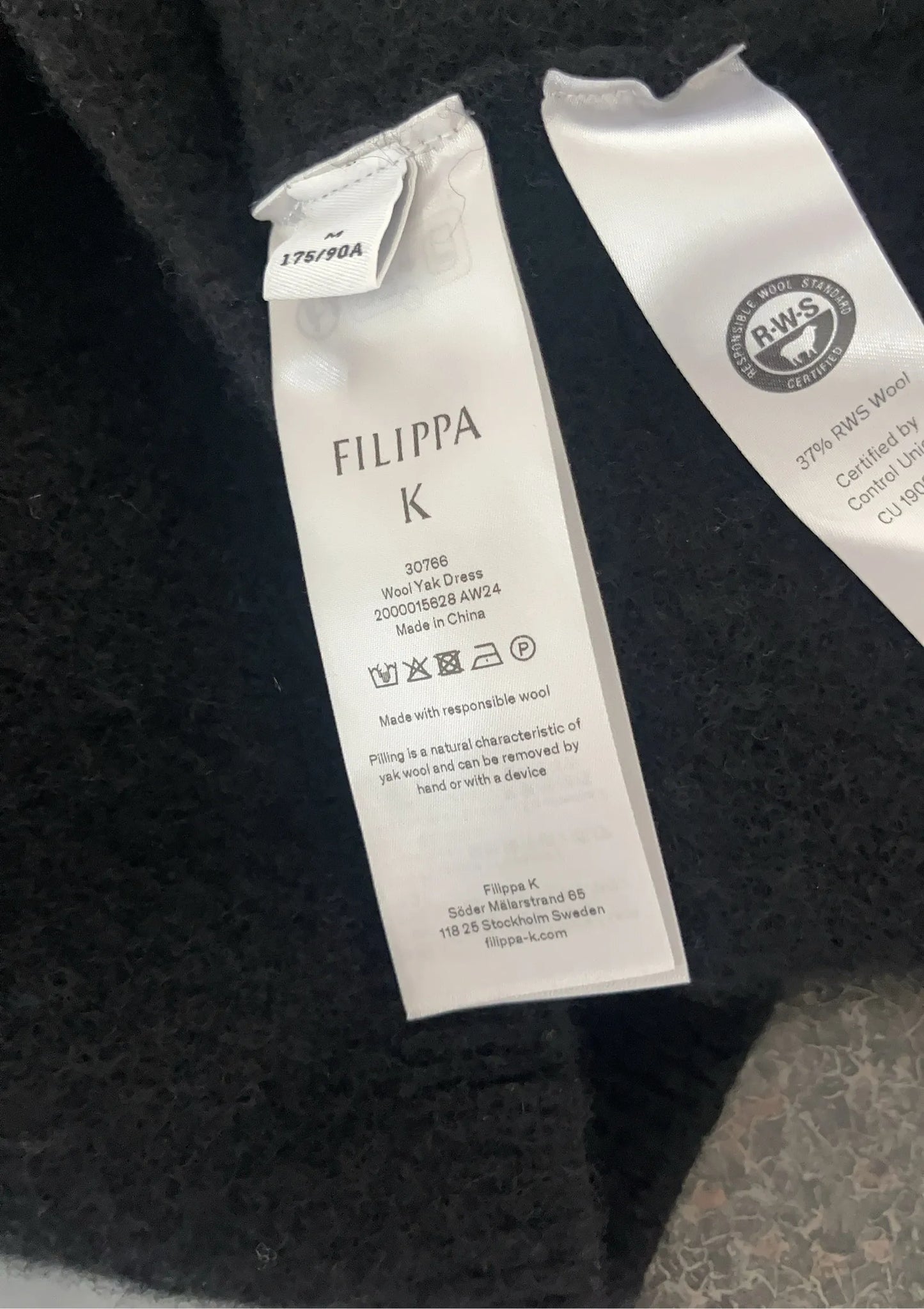 Filippa K Wool Yak Dress