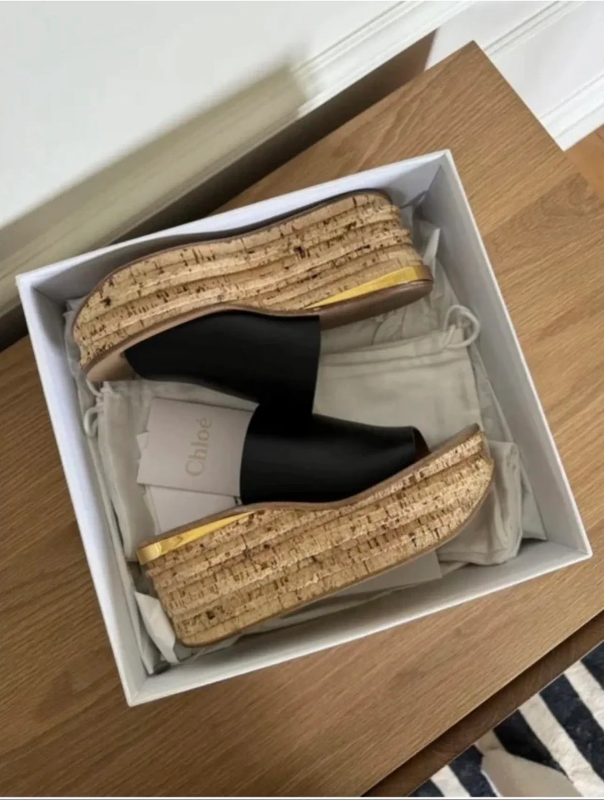 Chloé-skinnsandaler