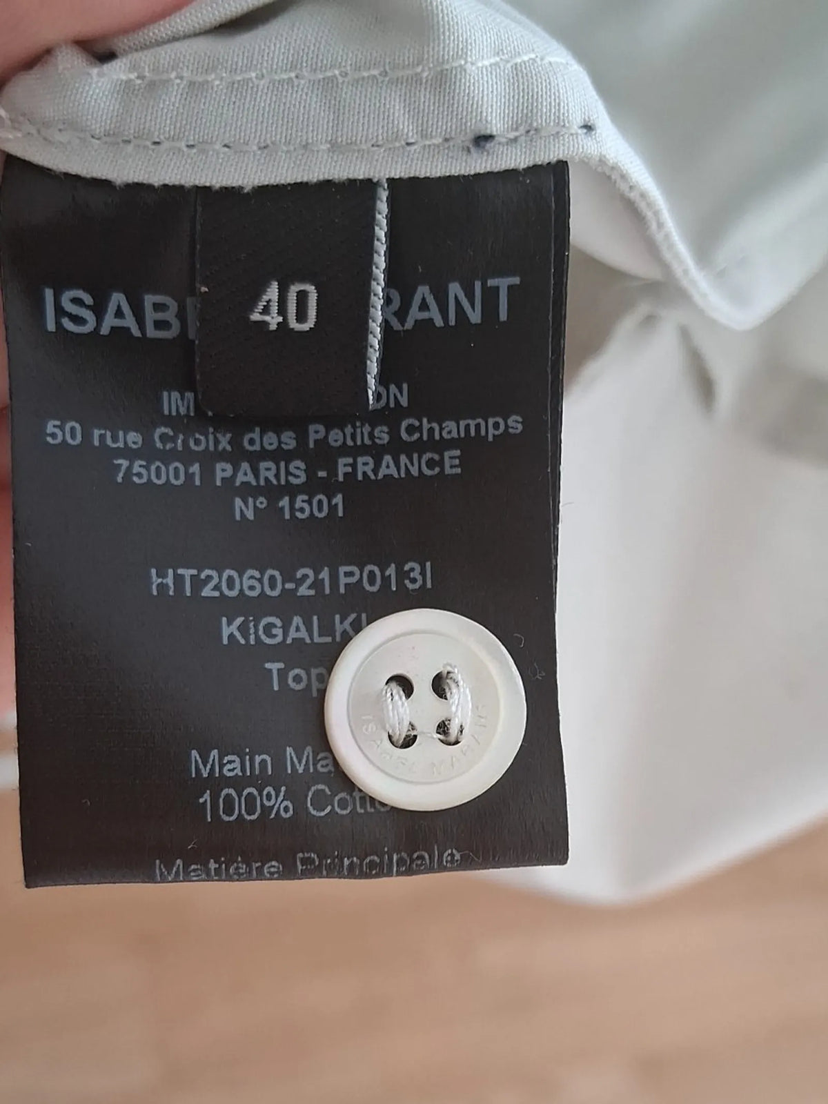 Isabel Marant Kigali-skjorta