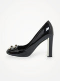 Gucci Black Patent Leather-skinnklackar