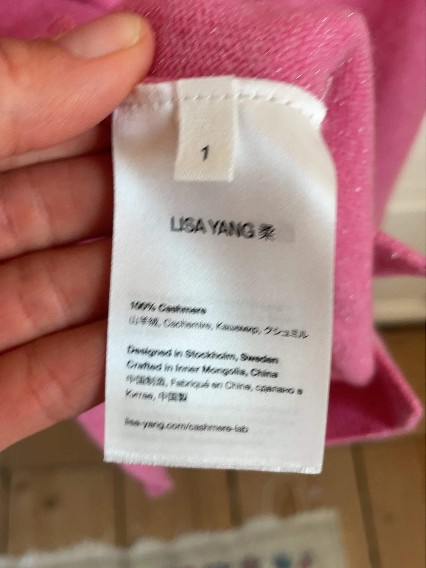 Lisa Yang-kashmirkofta NWOT