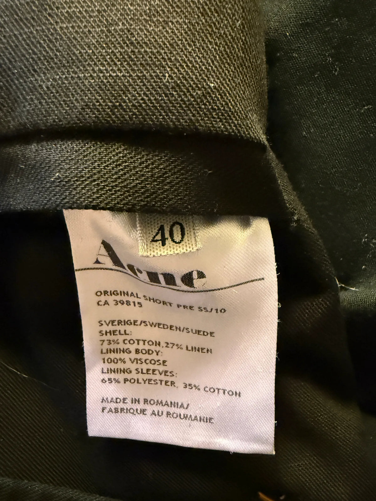 Acne Studios Jacket