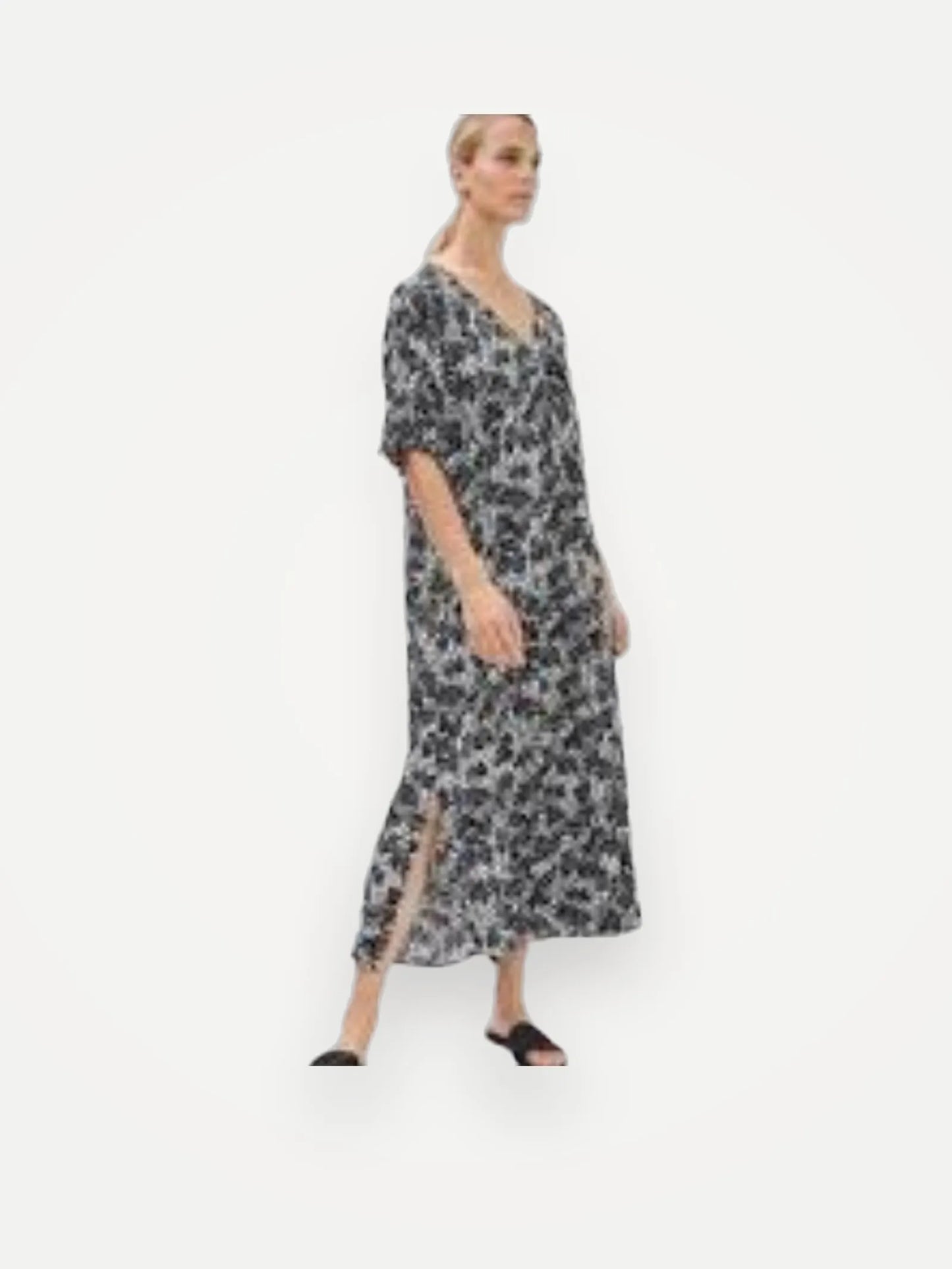 Arket Printed Maxi-klänning