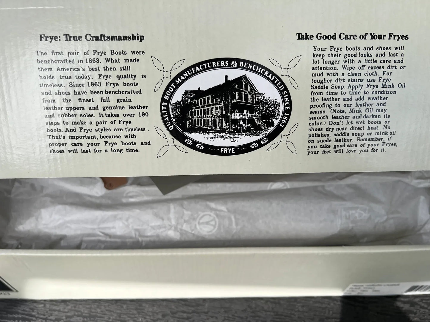 FRYE Harlow Campus-skinnklackar NWT