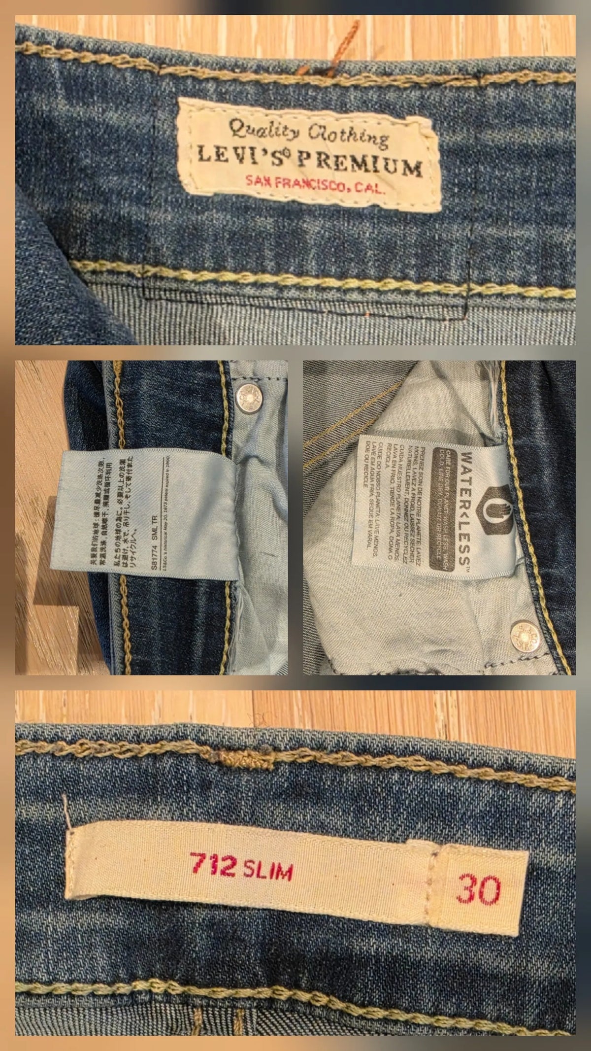 Levi's 712 Slim-jeans