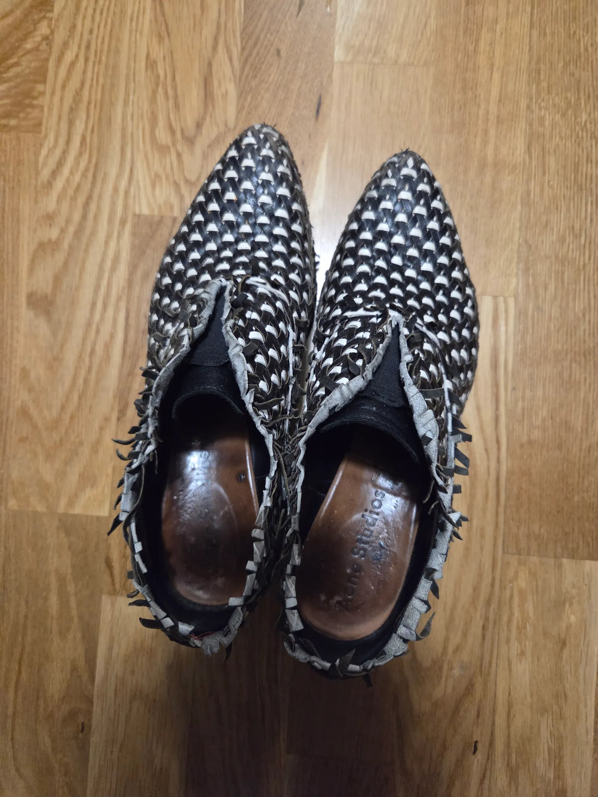 Acne Studios Althea-skinnloafers