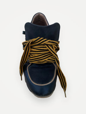 Blankens Äldre Modell-skinnsneakers