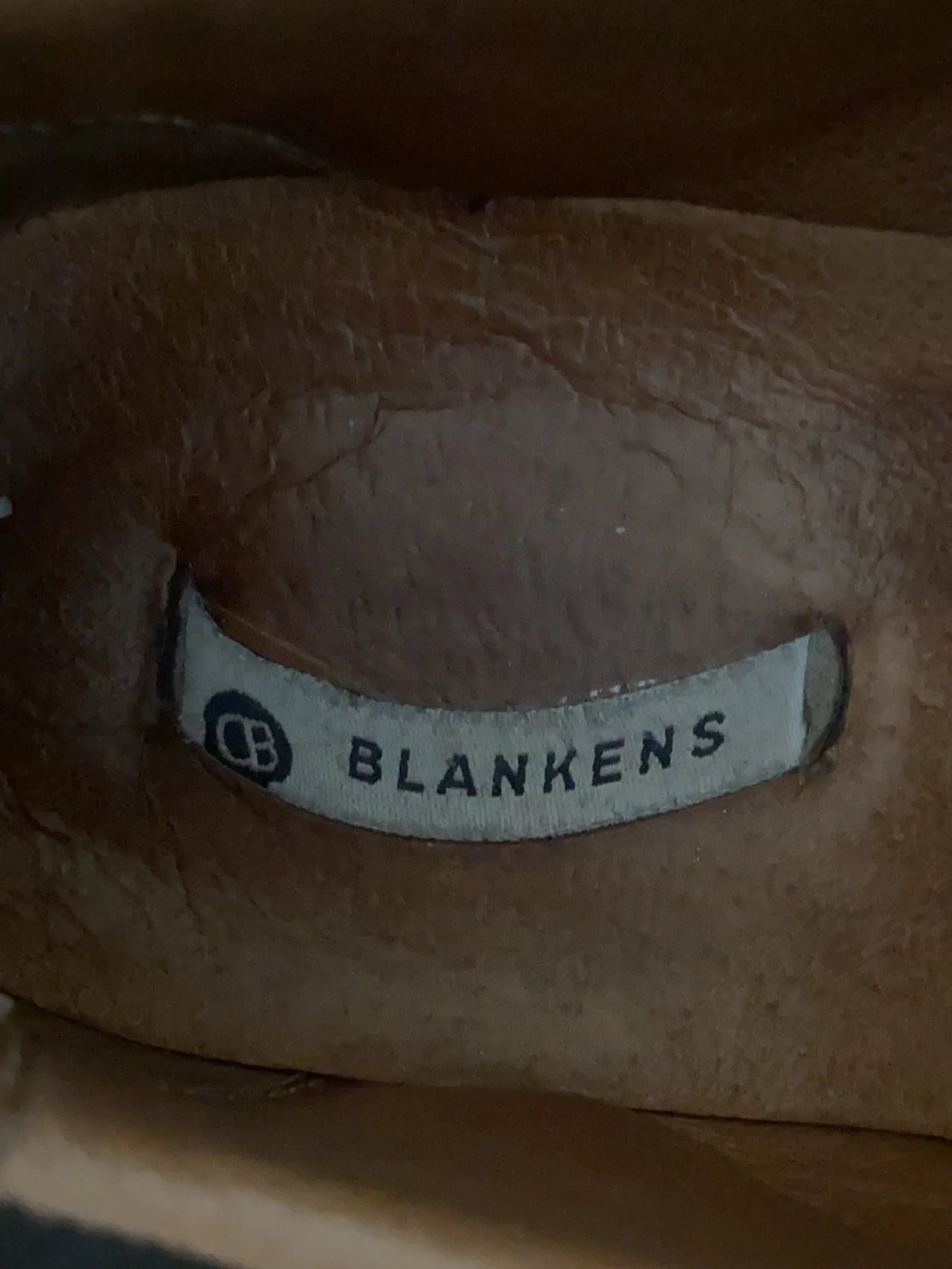 Blankens Äldre Modell-skinnsneakers