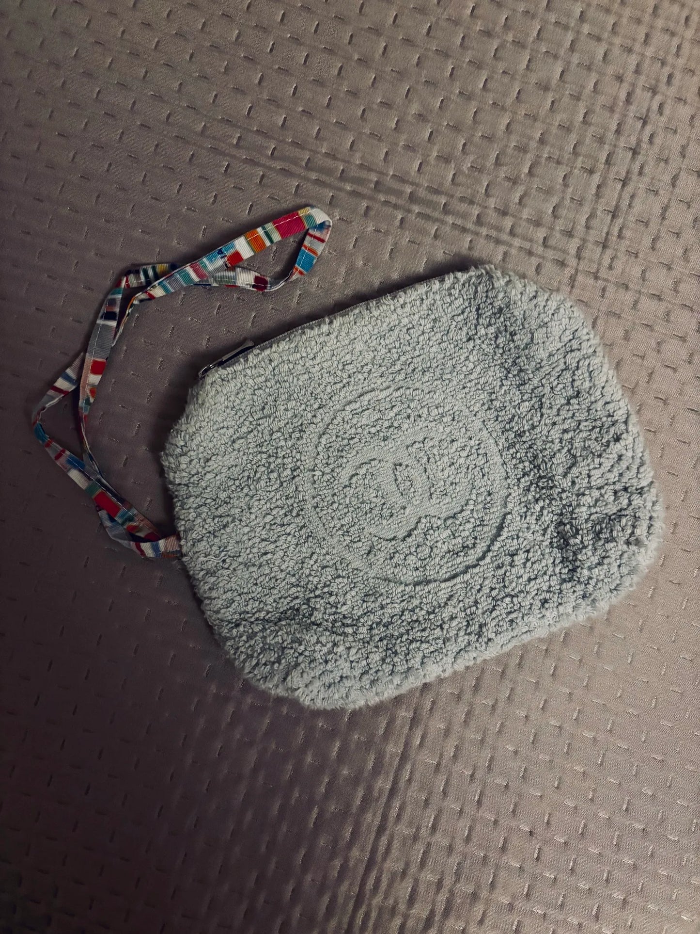 Chanel Terry Cotton Cc Beach Tote Bag