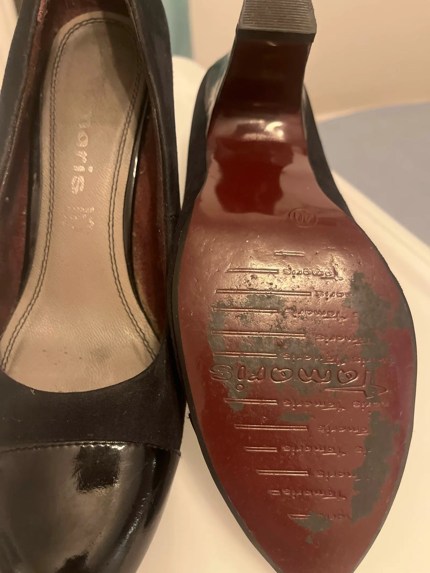 Tamaris-skinnklackar