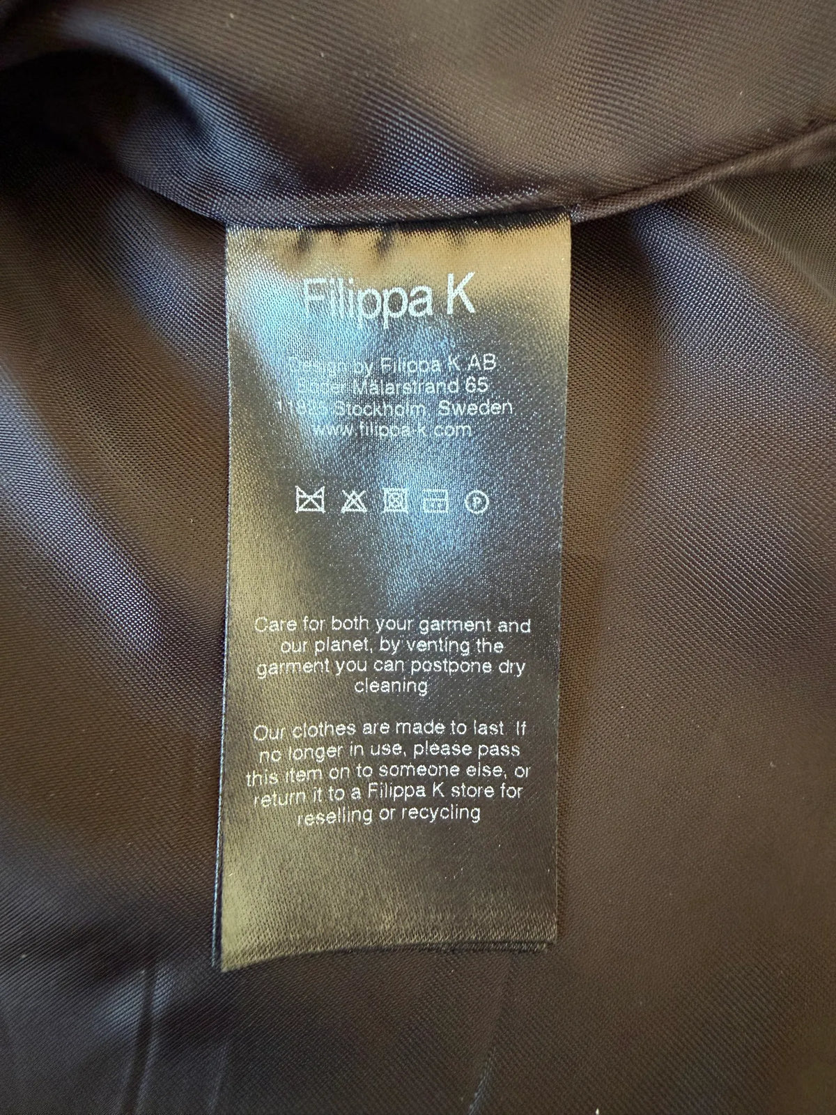 Filippa K Louis Gabardine-jacka