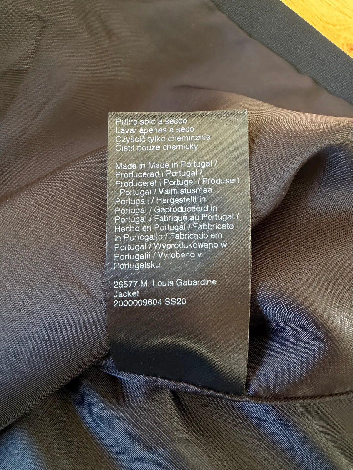 Filippa K Louis Gabardine-jacka
