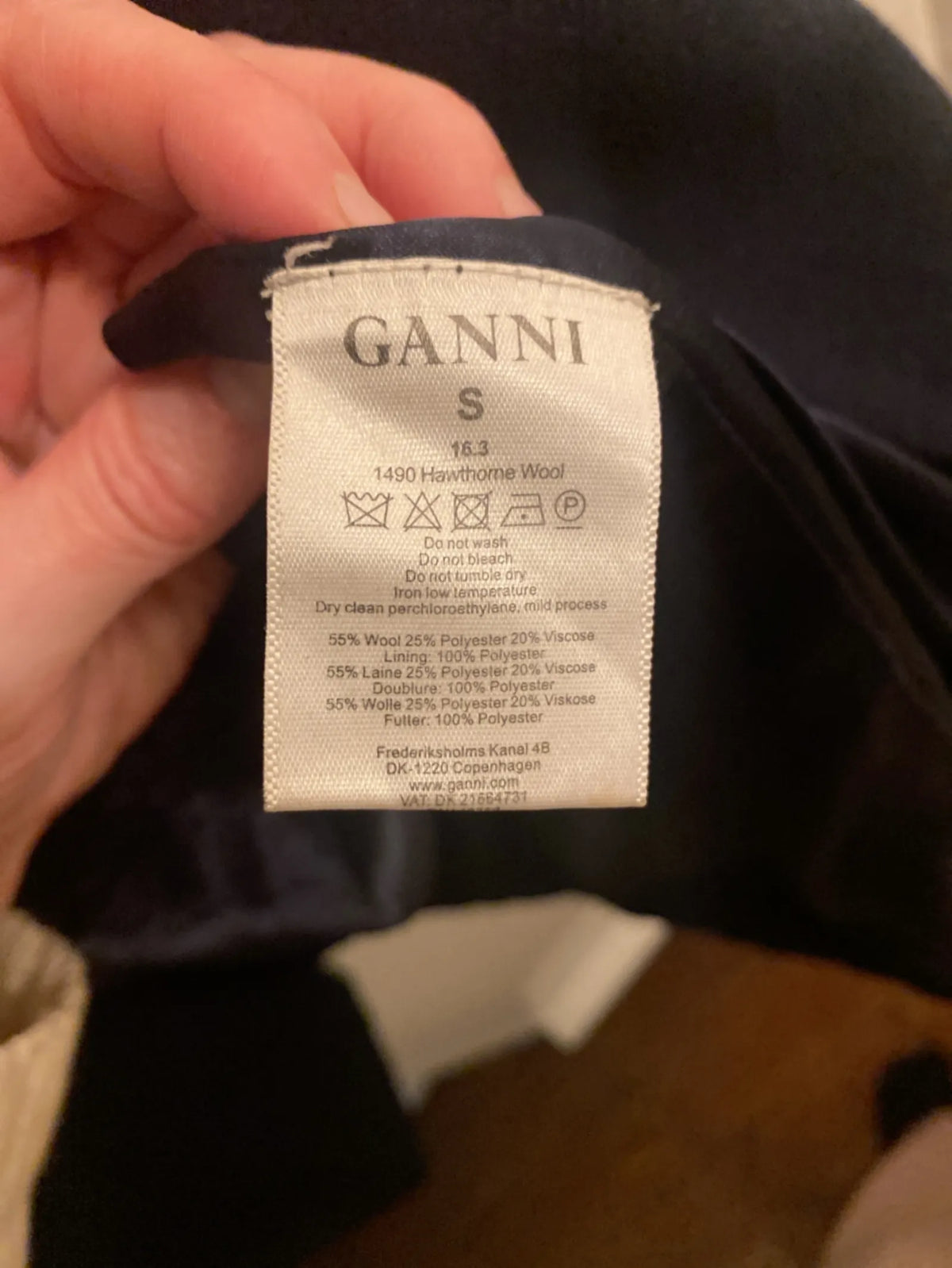 Ganni-ullkappa