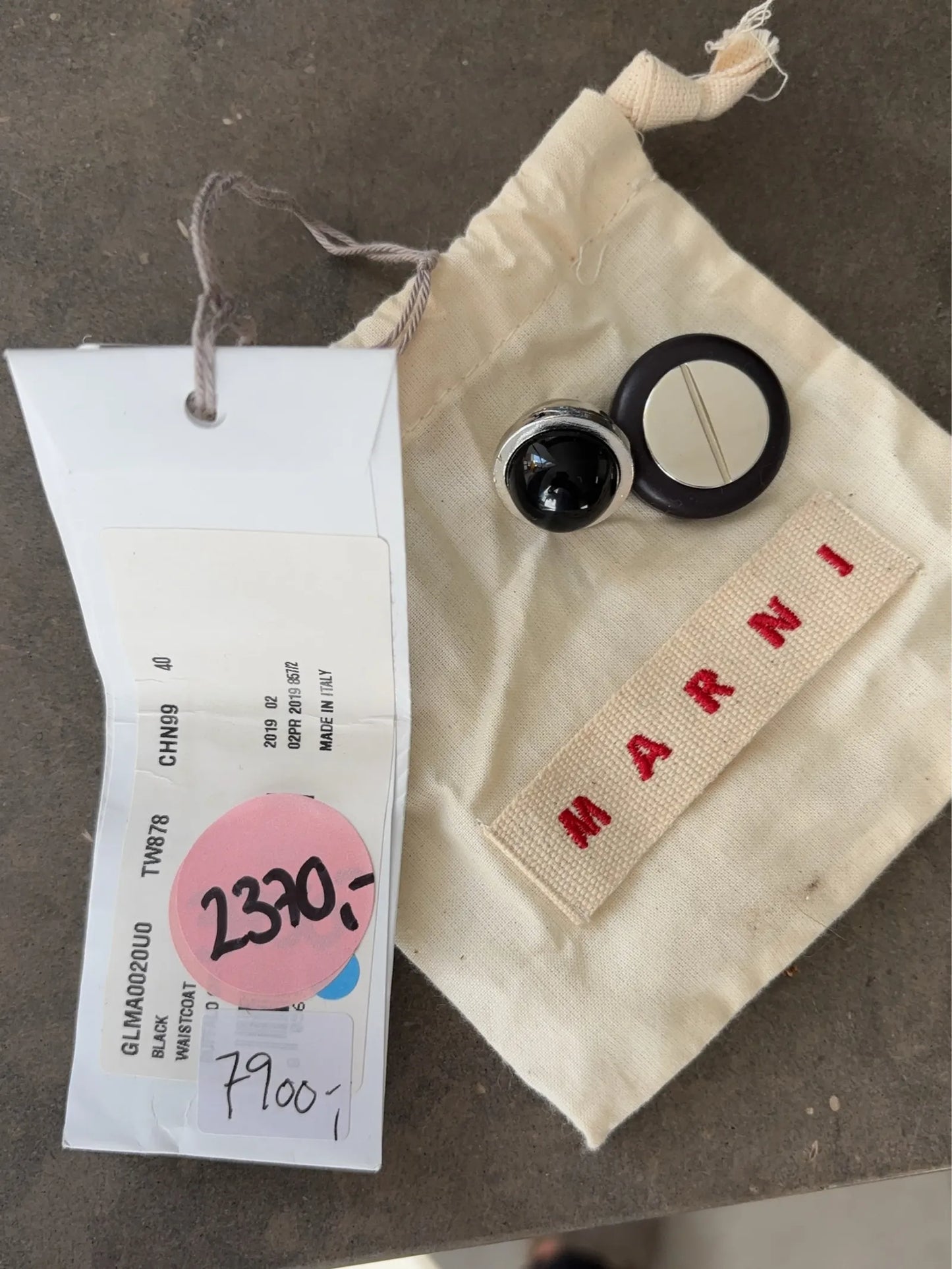 Marni 121 Cm Lång-ullväst NWOT
