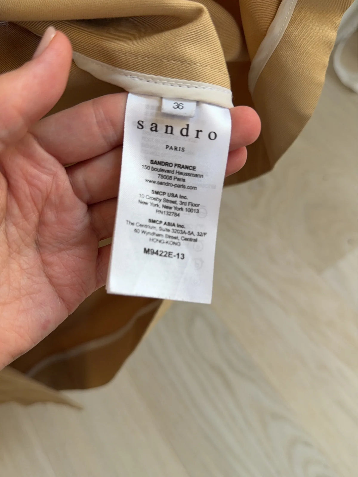 Sandro-trenchcoat