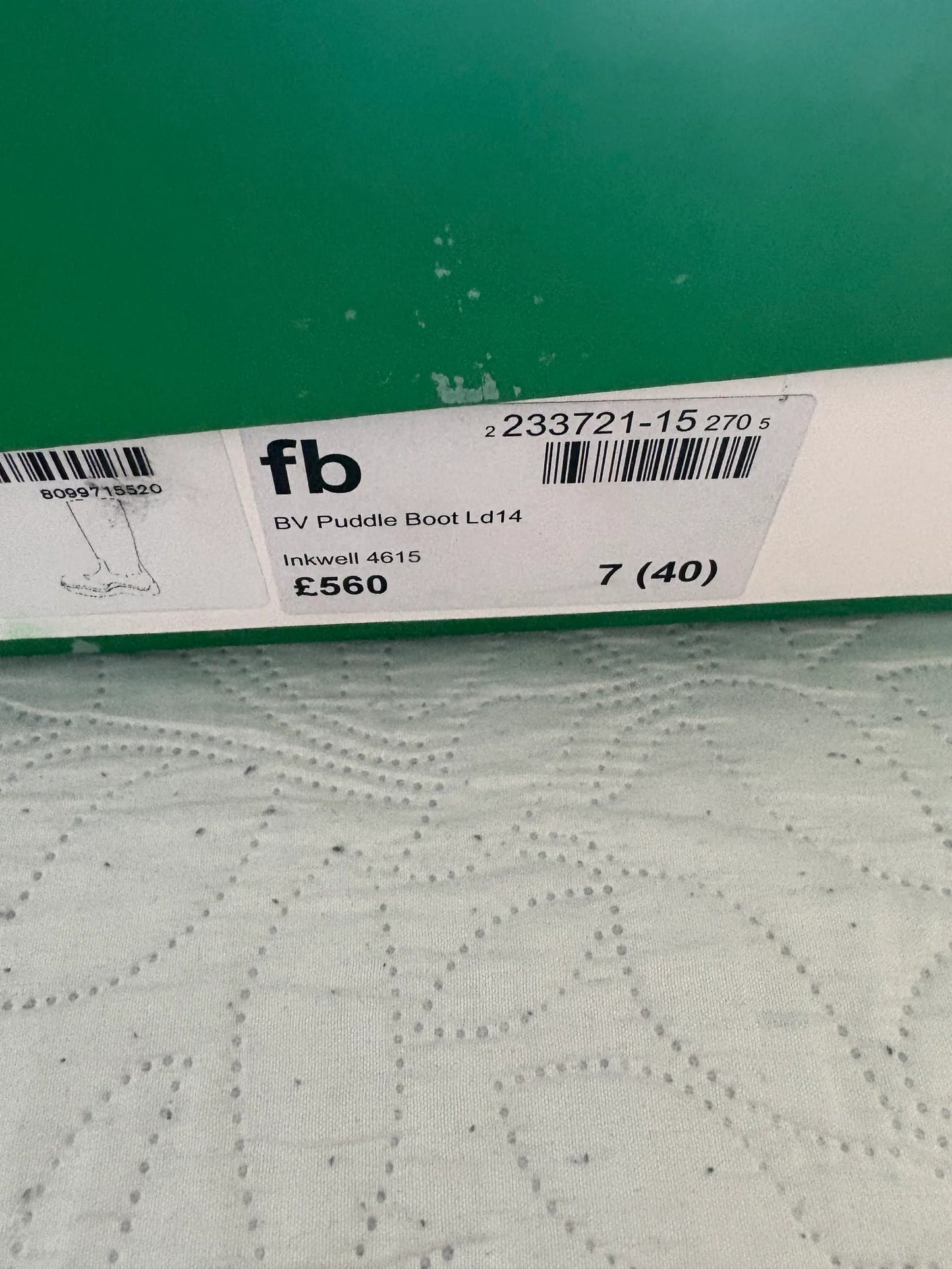 Bottega Veneta Puddle High-regnstövlar