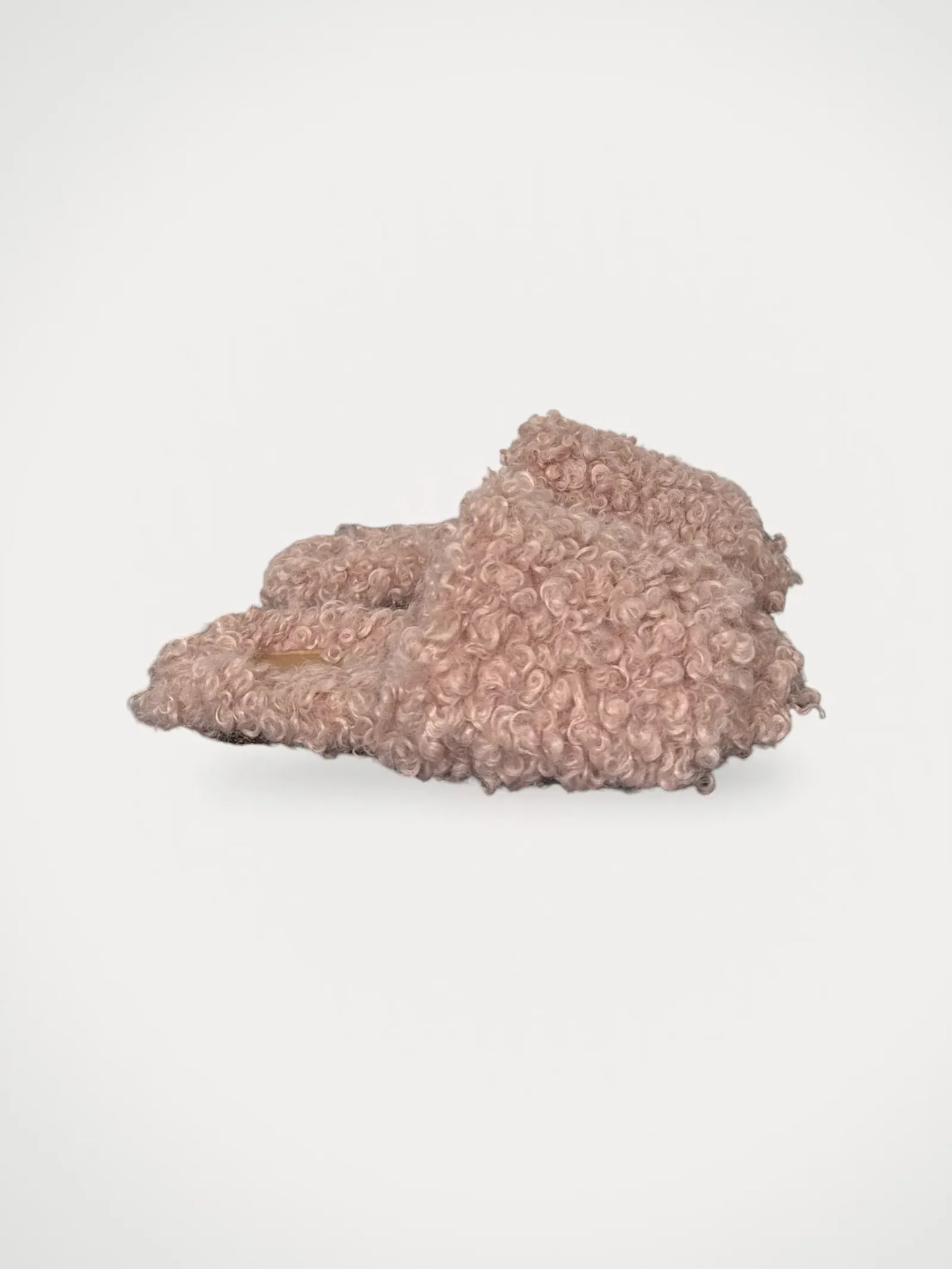 Flattered Livia Pink Pile Sandals