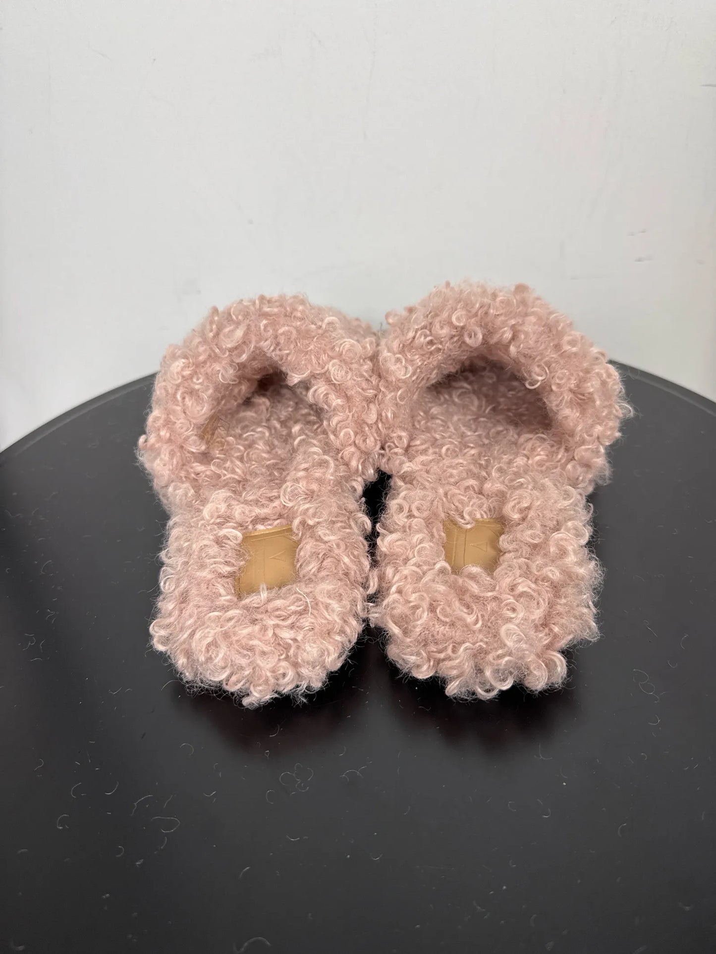 Flattered Livia Pink Pile Sandals