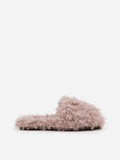 Flattered Livia Pink Pile-ullsandaler NWOT