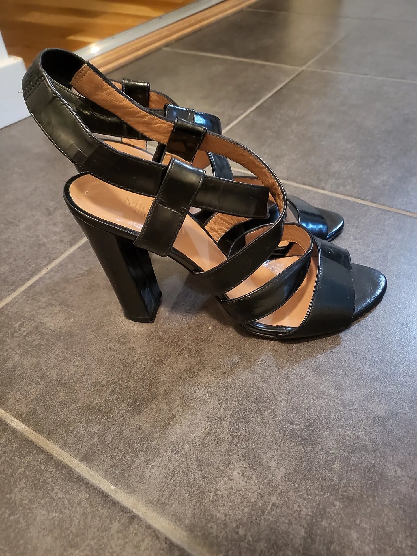 Max Mara Double High-skinnklackar