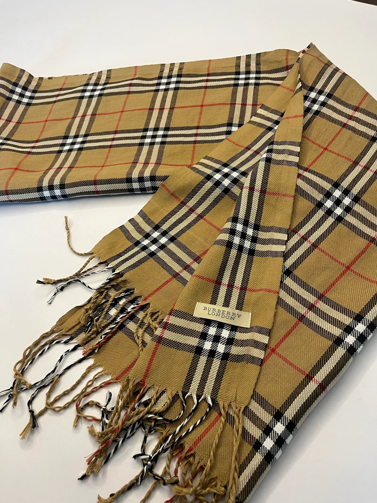 Burberry-ullhalsduk