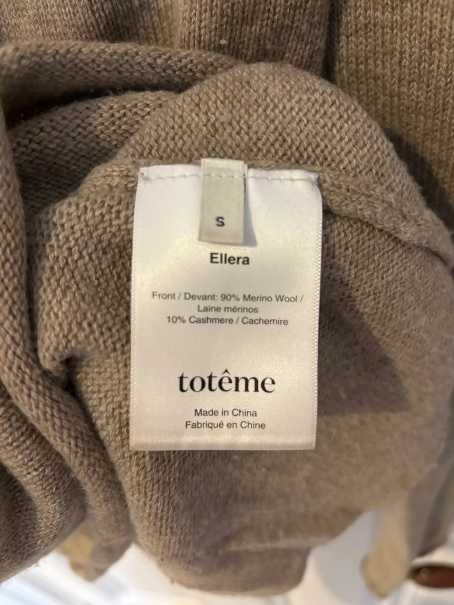 Toteme Ellera-ullhoodie