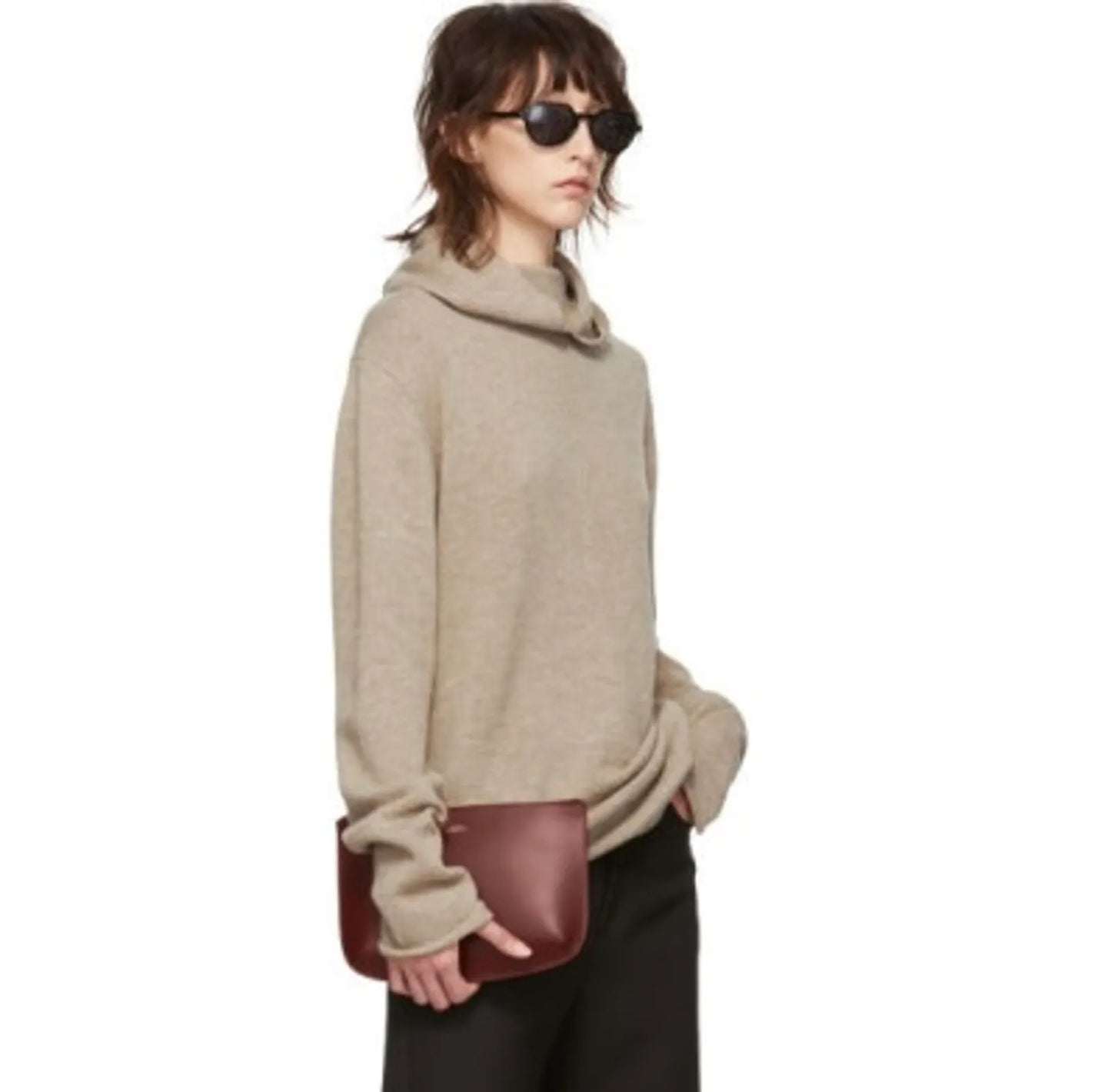 Toteme Ellera-ullhoodie