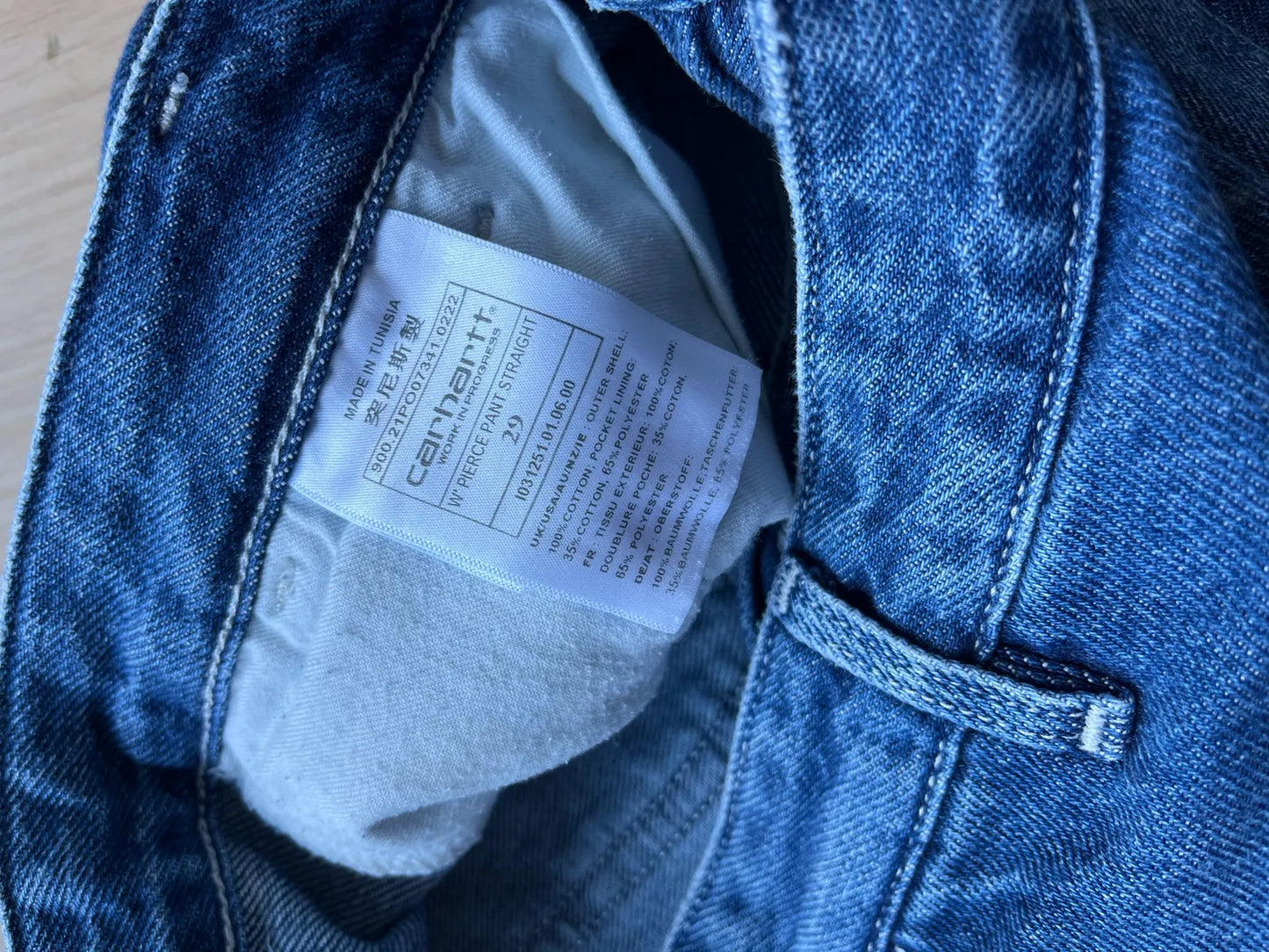 Carhartt W’ Pierce Straight Jeans