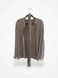 Tory Burch Metallic Blouse