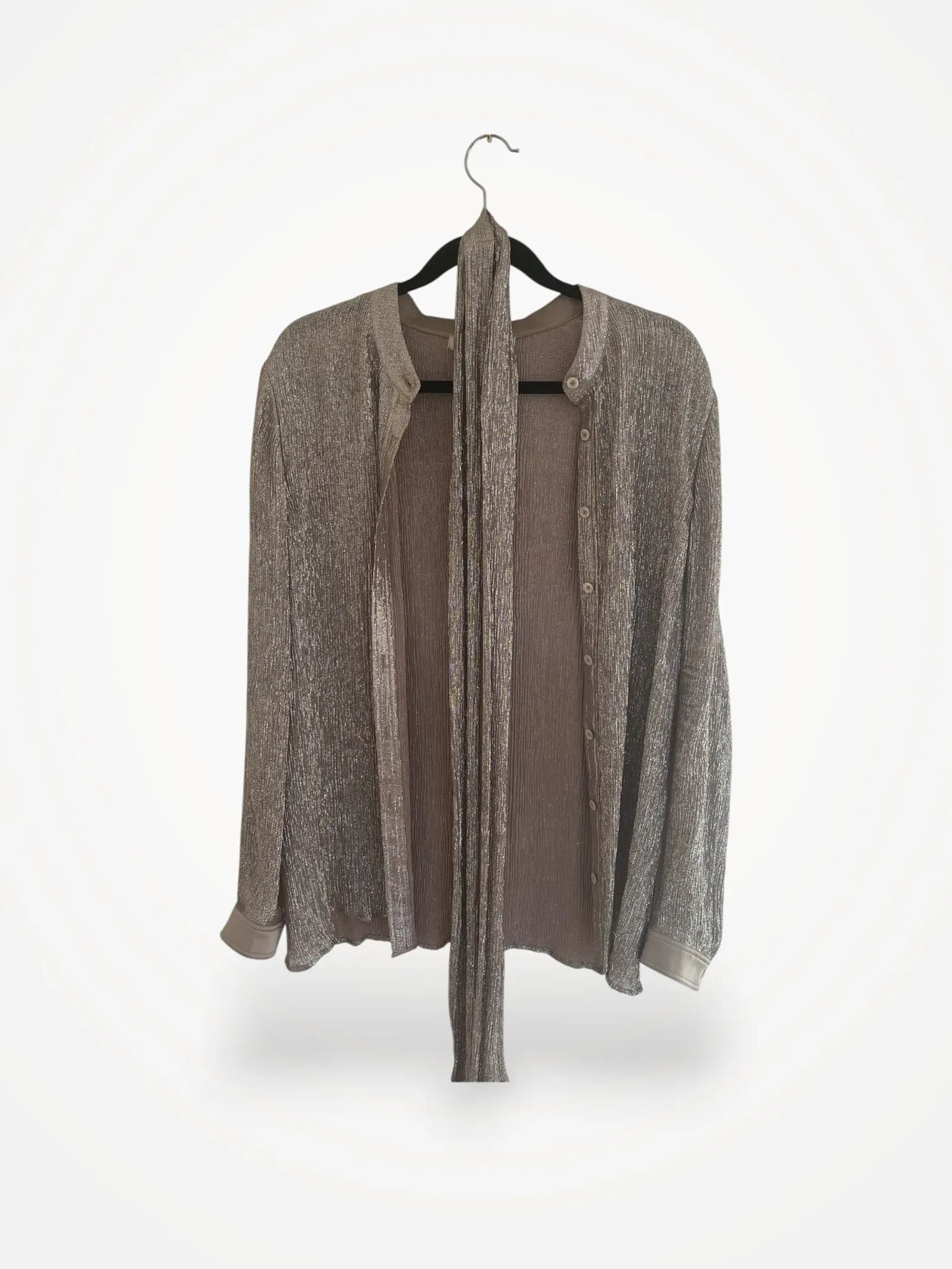 Tory Burch Metallic Blouse