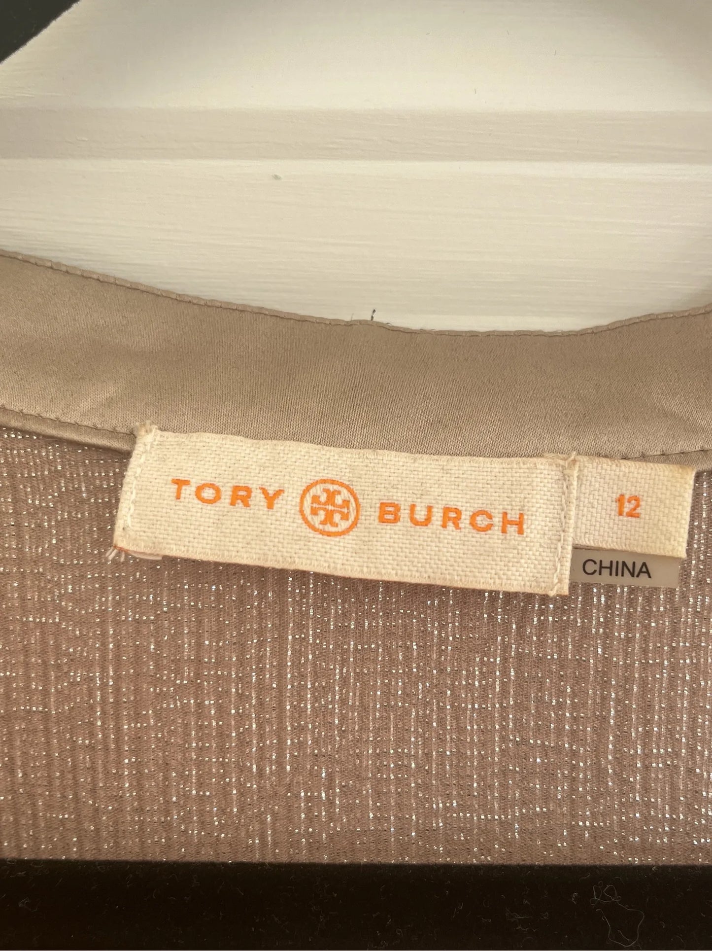 Tory Burch Metallic Blouse