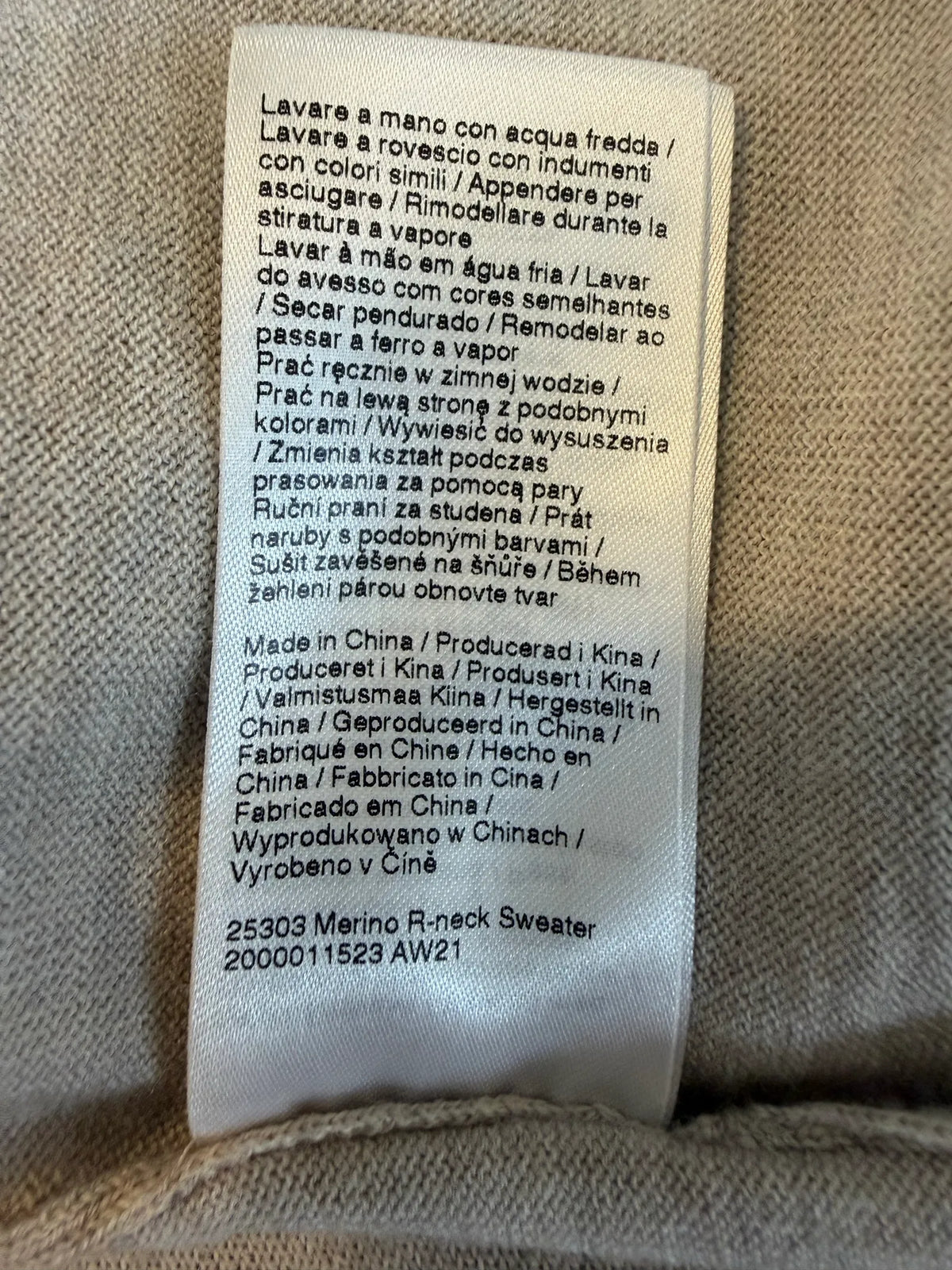 Filippa K Merino R Sweater