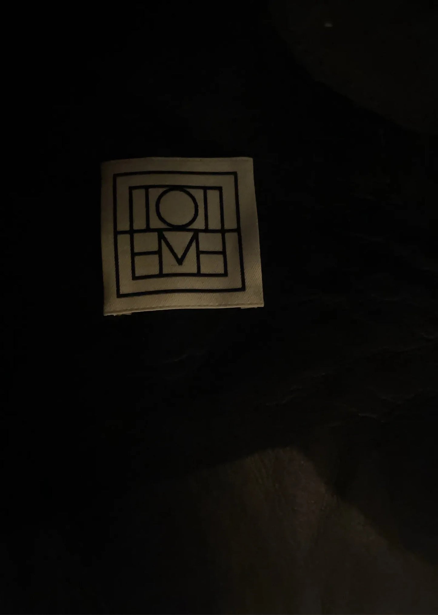 Toteme Teddy Shearling-jacka NWOT