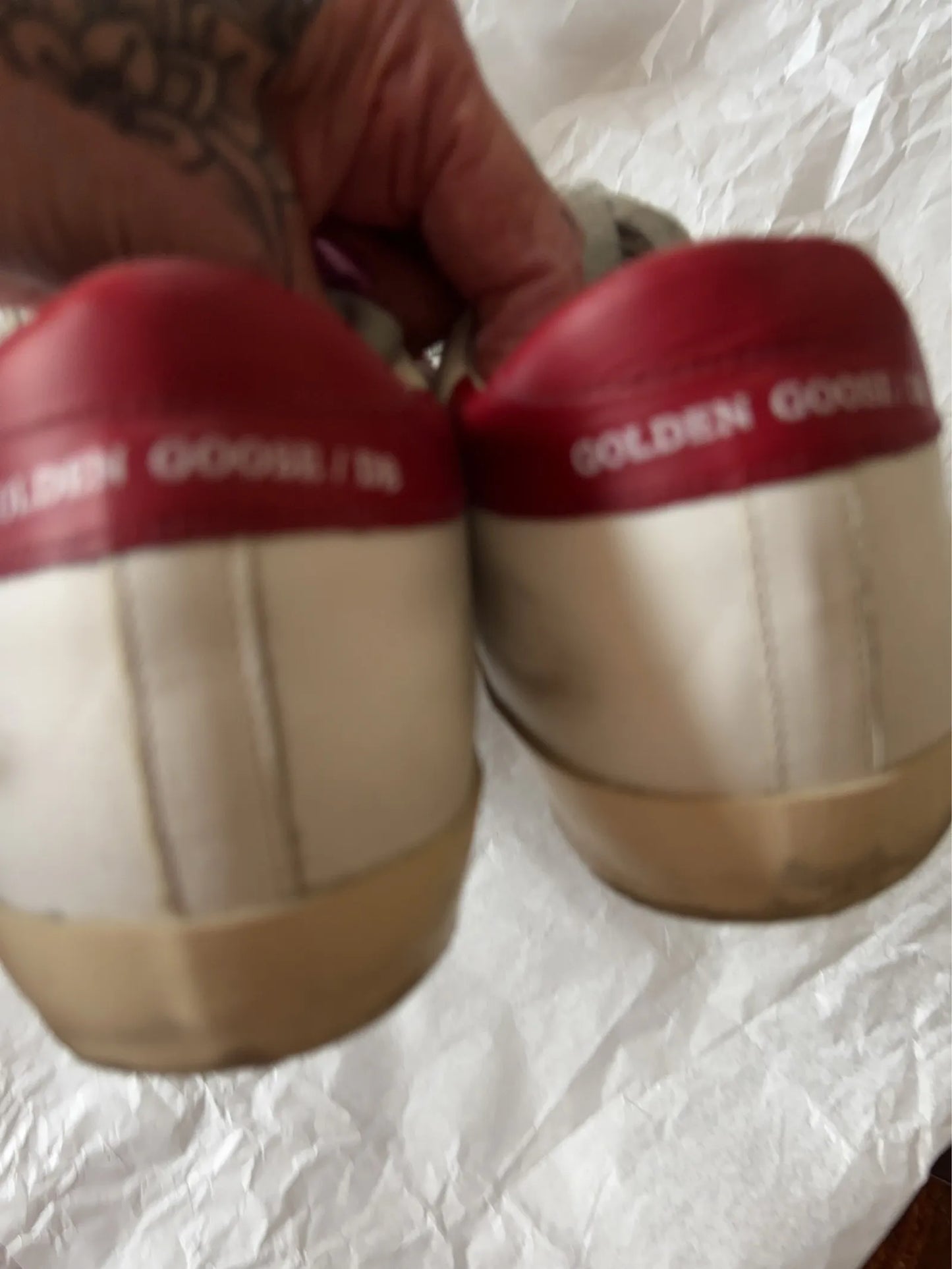 Golden Goose-skinnsneakers