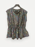 Joseph Lionel Trellis Floral-sidenblus