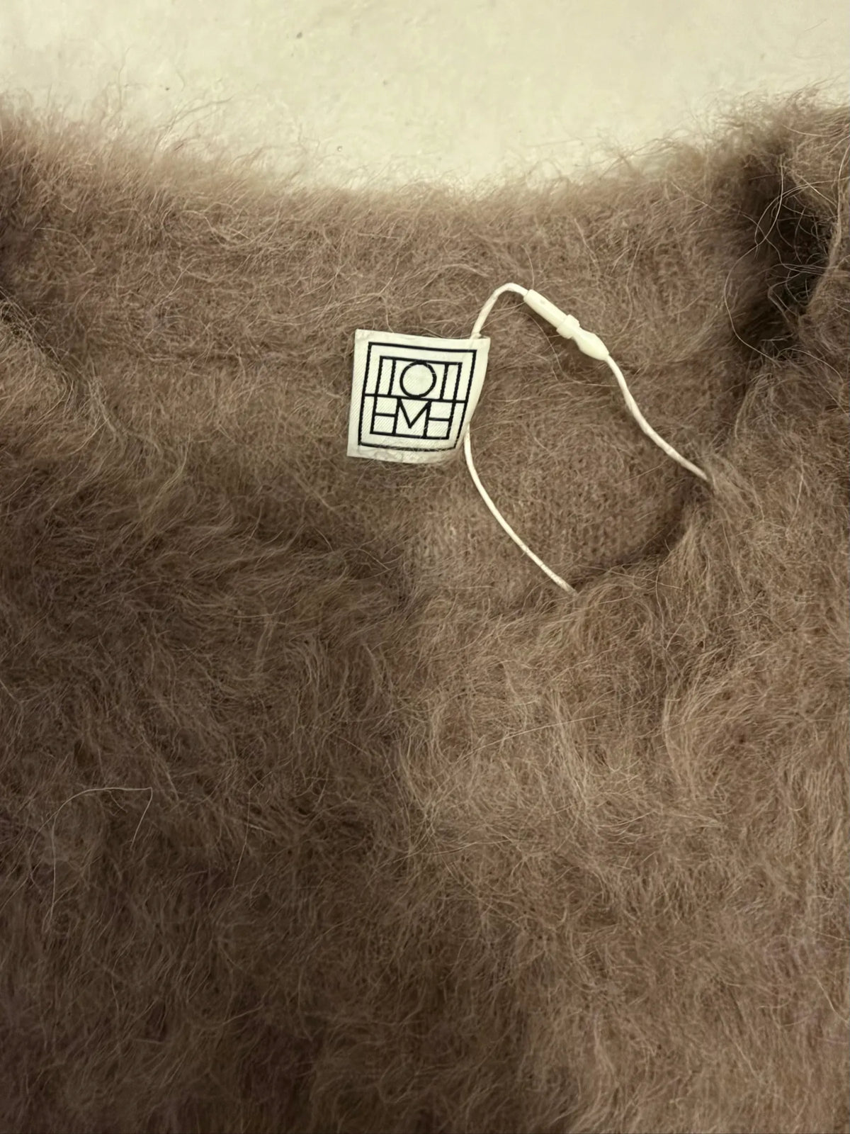 Toteme Boxy Alpaca Knit Sweater