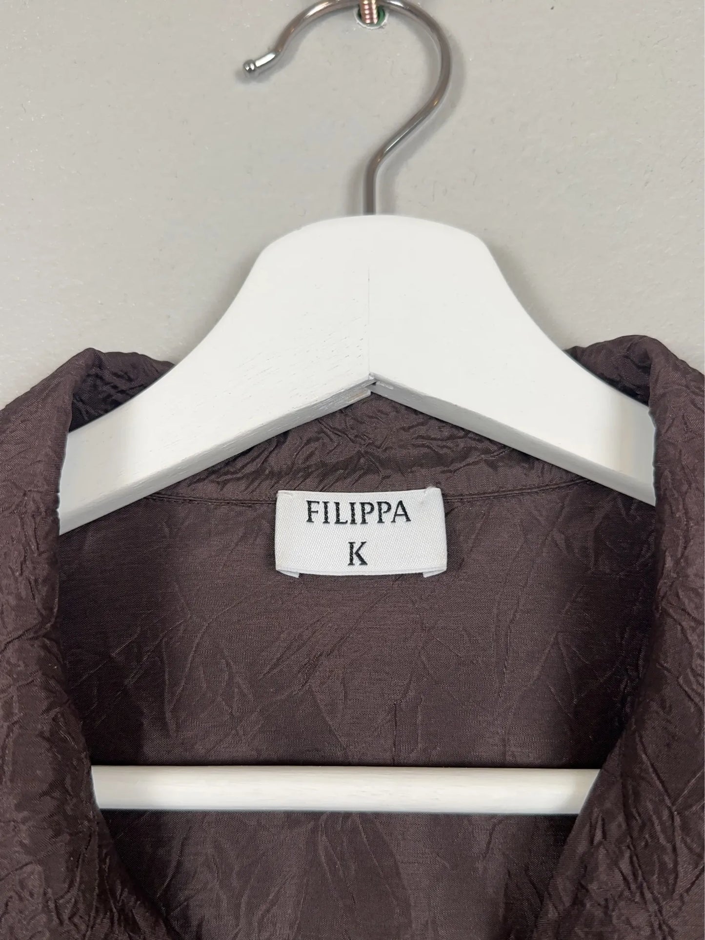 Filippa K Crinkled Resort-skjorta