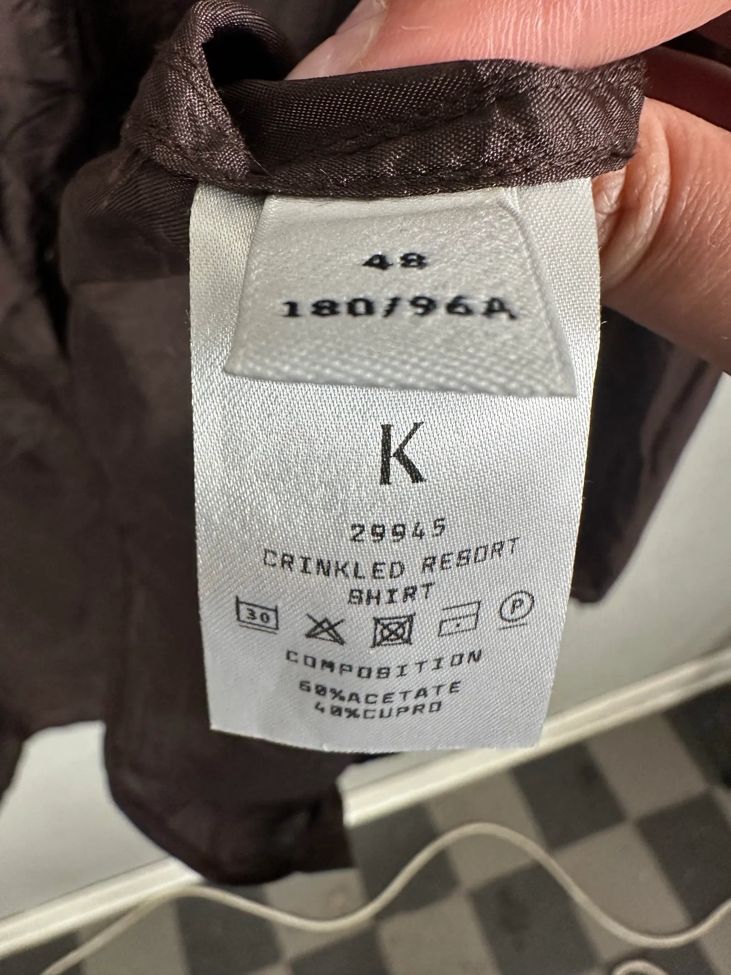 Filippa K Crinkled Resort-skjorta