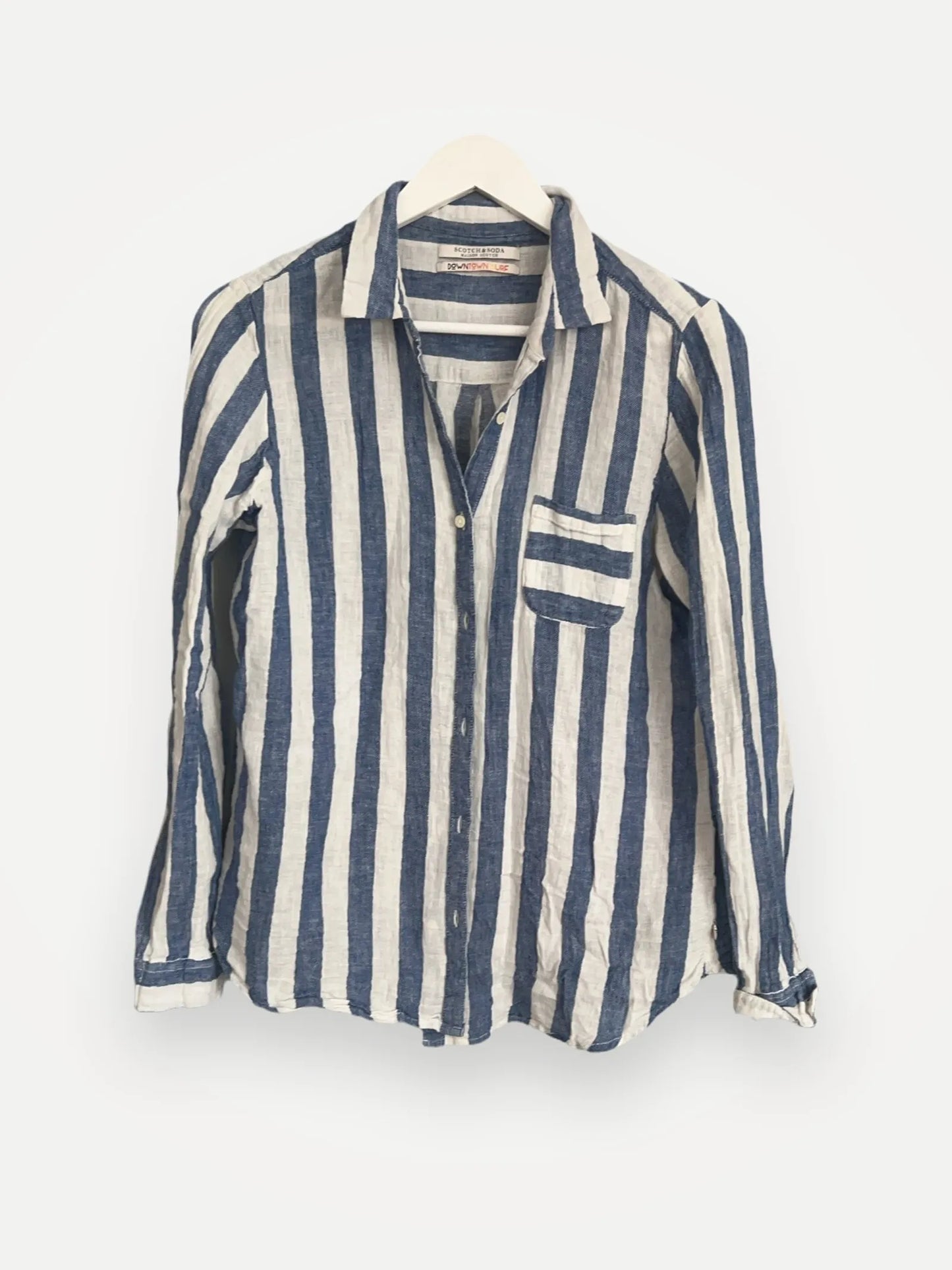 Scotch & Soda-linneskjorta