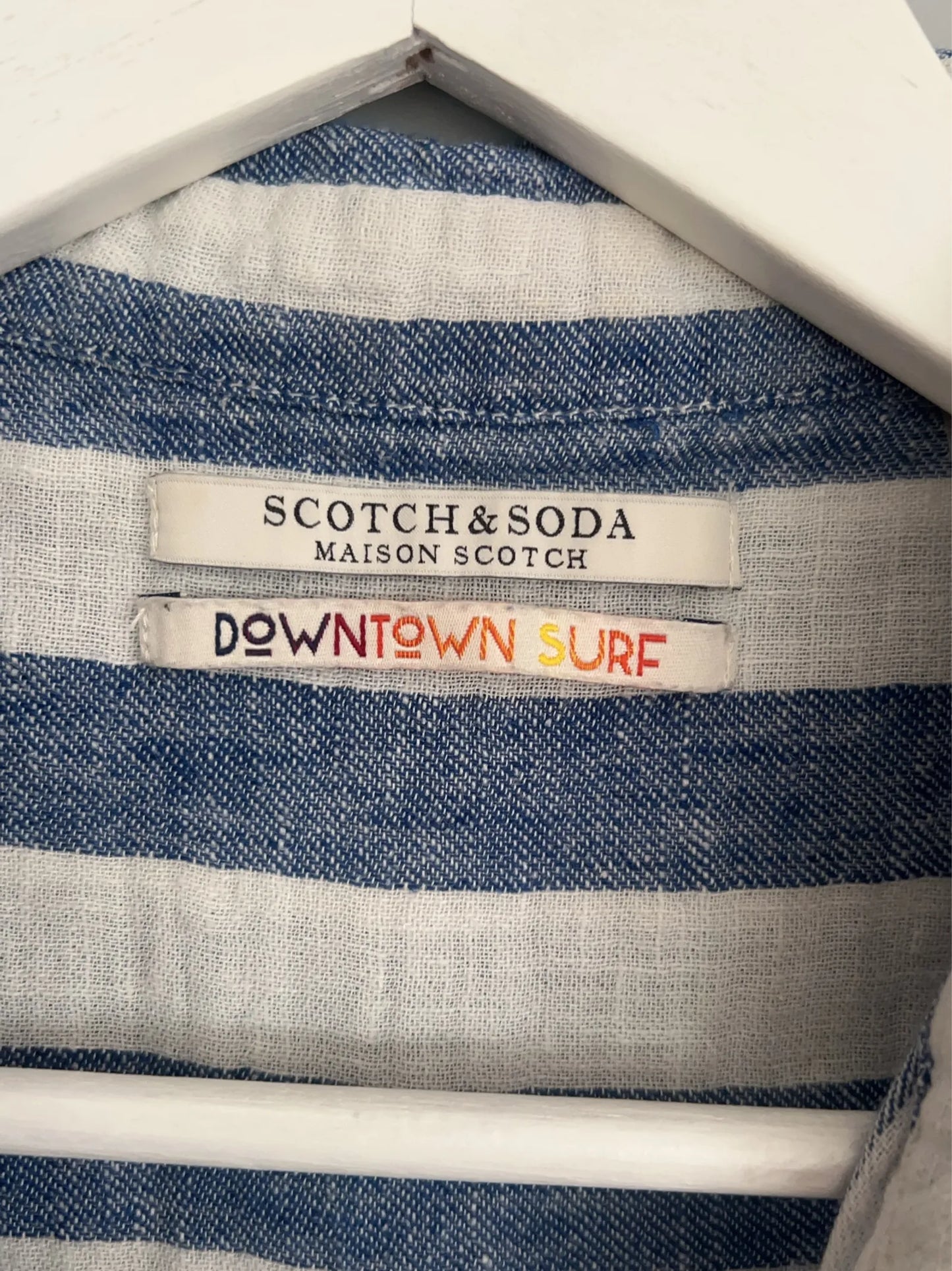 Scotch & Soda-linneskjorta