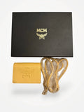 Mcm Himmel Wallet In Corn Yellow-skinnväska NWT