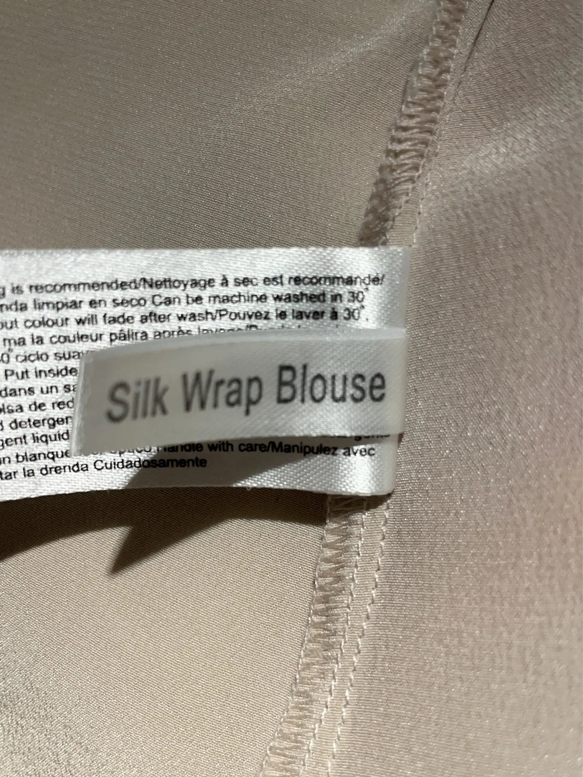 Filippa K Silk Wrap-sidenblus