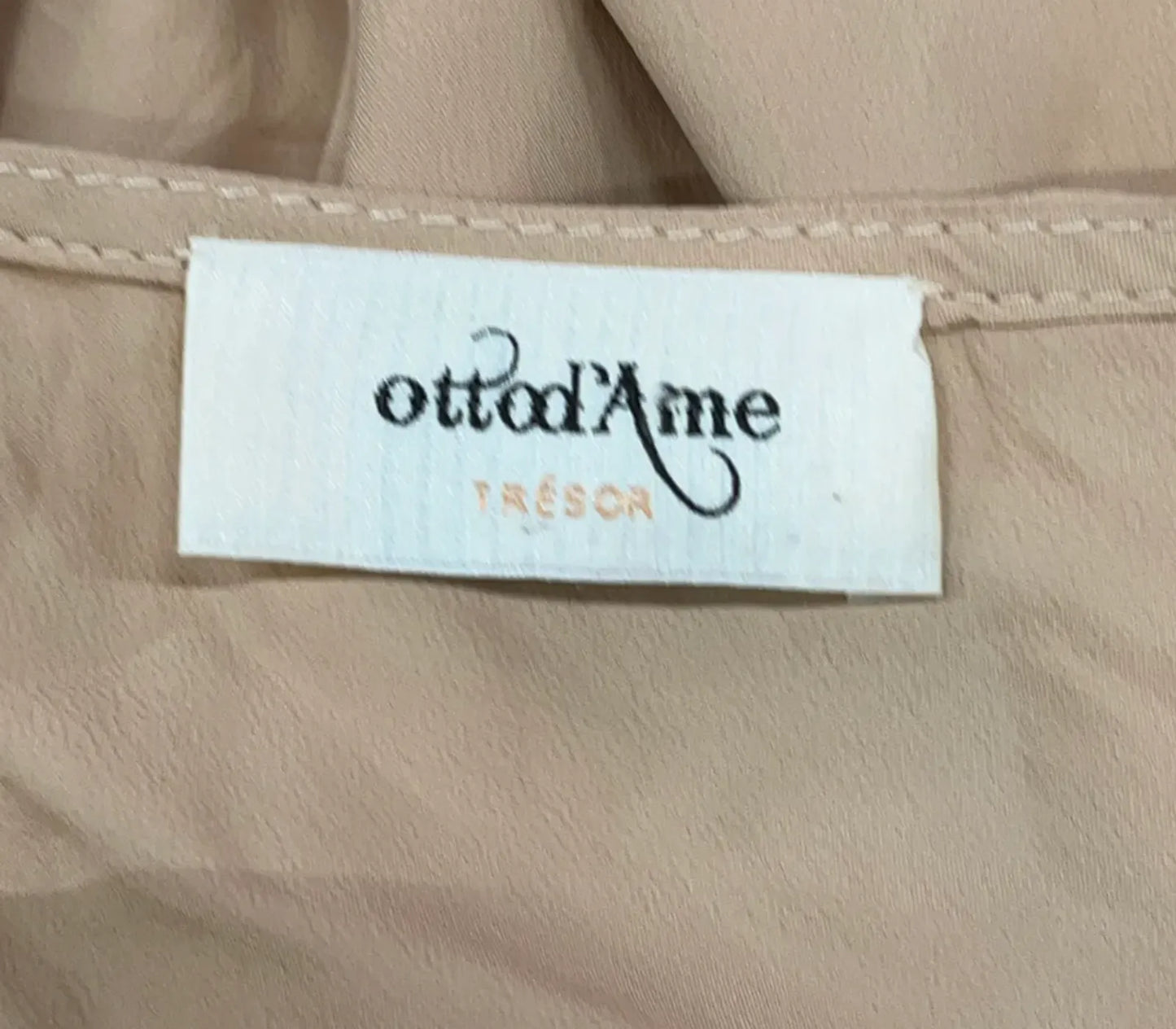 Ottod'Ame-sidenklänning