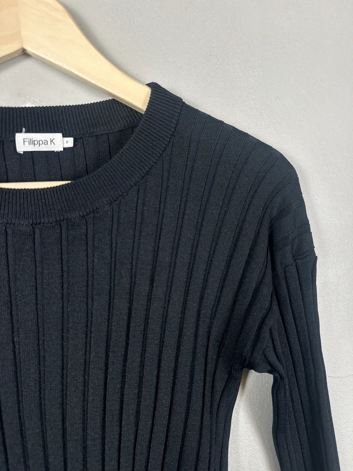 Filippa K Ribbed-tunika