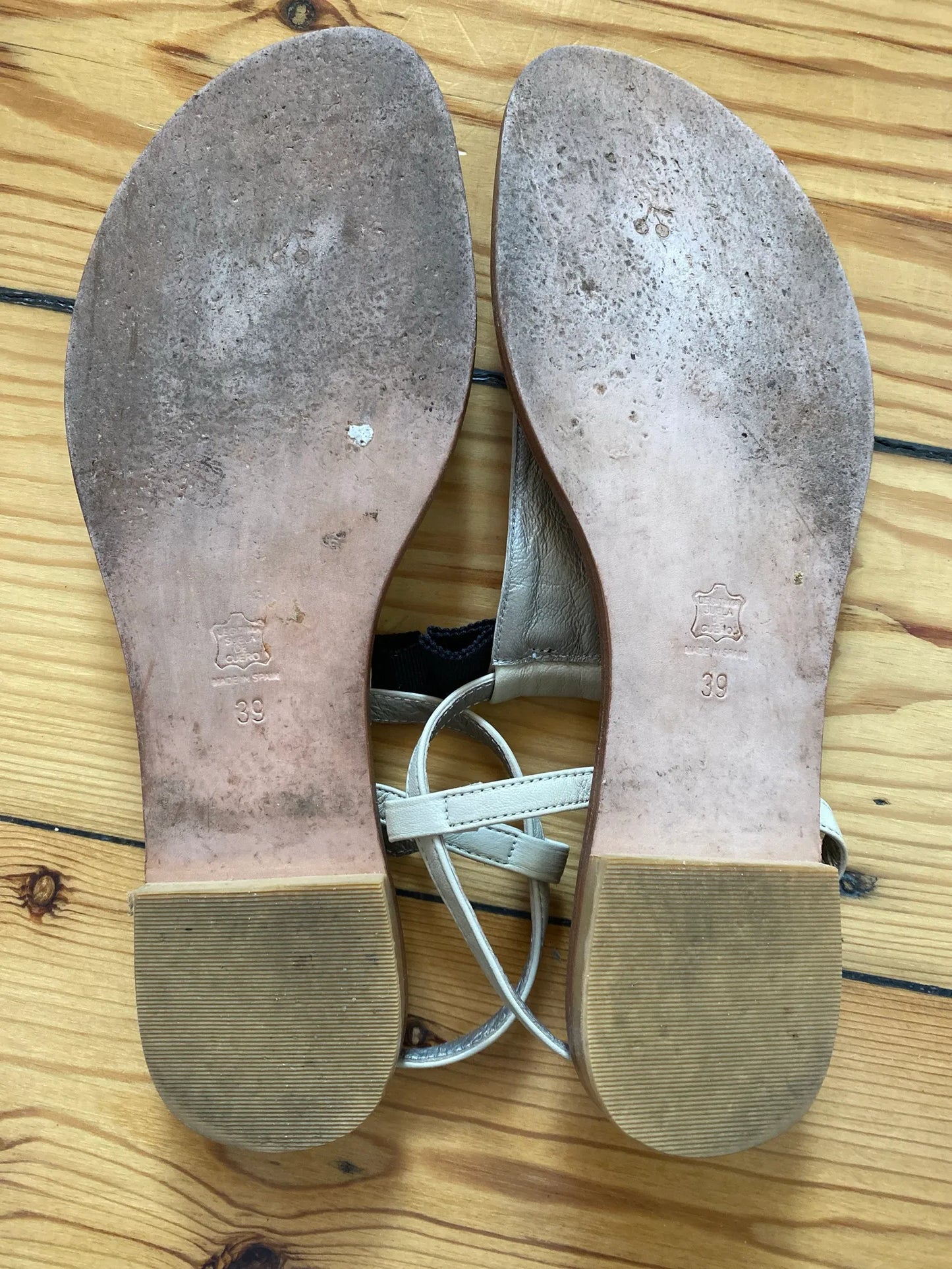 Bonpoint E12sanodessa-skinnsandaler