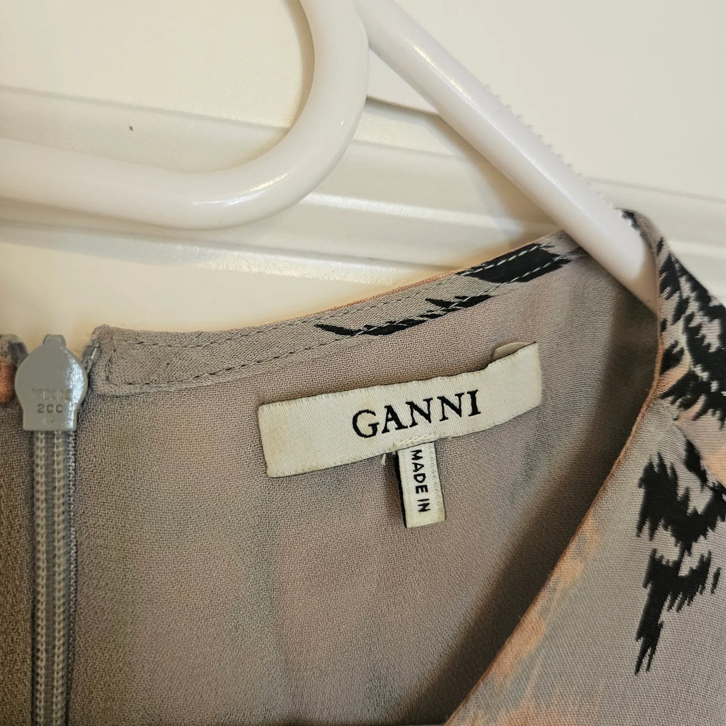 Ganni Miku Georgette Dress